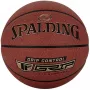 Spalding Grip Control Basketbumba 7. izmēra brūna kompozītmateriāla āda iekštelpām/ārā