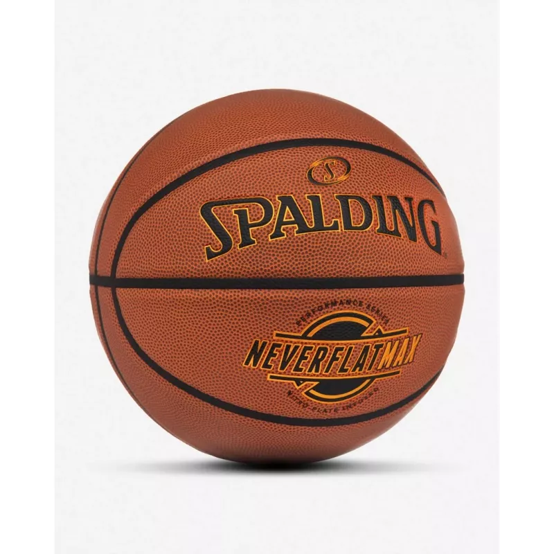 Spalding Neverflat Max basketbola bumba iekštelpu/āra, brūna