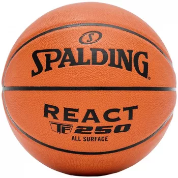 Spalding React TF-250 Basketbols 5. izmērs Brūns 76803Z