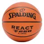 Spalding React TF-250 Basketbumba - 7. izmērs, iekštelpām/ārtelpām, kompozītmateriāla āda, oranža