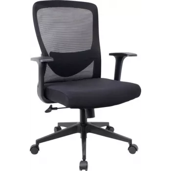SpeaKa Professional Ergonoma biroja rotējošais krēsls SP-14124760 SP-MOC-002 melns siets