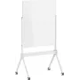 SpeaKa Professional stikla magnētiskā tāfele SP-MMW-001 904 x 1103 mm balta ar paplāti un magnētiem uz ritošā statīva SP-13324624