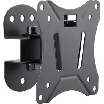 SpeaKa Professional SP-6012040 galda stiprinājums 13-27 collu monitoriem, pilna kustība, VESA 75/100, 8 kg, melns