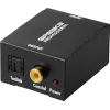 SpeaKa Professional SP-ATDAC-100 AV pārveidotājs, RCA uz Toslink un koaksiālo digitālo SP-13904368