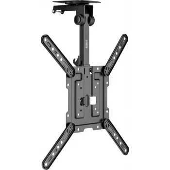 SpeaKa Professional SP-TVCM-580 TV griestu stiprinājums 23 collas-55 collas, noliecamais, pagriežamais, salokāmais (SP-14375784)