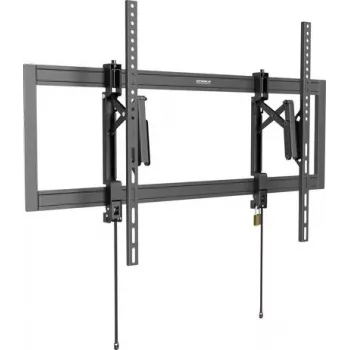 SpeaKa Professional SP-TVM-1500 pilna kustību TV sienas stiprinājums 55-105 collu ekrāniem, 60 kg, VESA 200x200 līdz 900x600, noliece un pagriešana, pretzādzības, melns