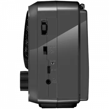 Pārnēsājams skaļrunis SVEN SRP-150, pelēks (3W, Bluetooth, FM/AM/SW, USB, microSD, lukturis, akumulators)