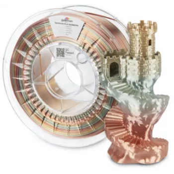 Spectrum PLA Silk Rainbow Ancient 1.75mm 1kg 3D printera filamenti
