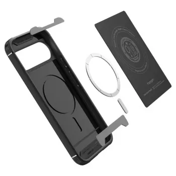 Spigen Core Armor Mag MacSafe maciņš Google Pixel 10 Pro XL - matēti melns