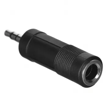 SSQ HA2 - Adapter, 6,3 mm Stereo Jack Connector to 3,5 mm Stereo Jack Connector