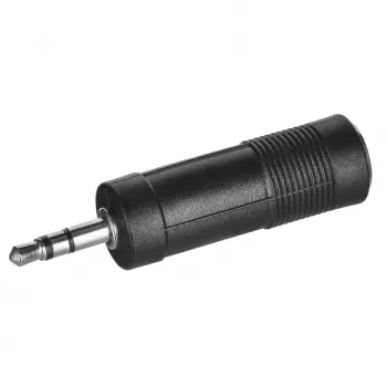 SSQ HA2 - Adapter, 6,3 mm Stereo Jack Connector to 3,5 mm Stereo Jack Connector