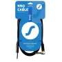 SSQ JMPJMK4 SS-1469 Kabelis Jack Mono - Jack Mono (90° leņķis) 4 m Melns