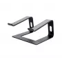 SSQ LS1 Laptop Stand - regulējams ergonomisks alumīnija statīvs 10–15,6 collu klēpjdatoriem, sudraba krāsa