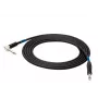 SSQ SS-1439 Kabelis Jack Mono - Jack Mono (90° leņķis) 1 m Melns