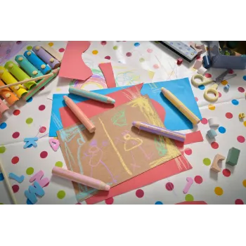 STABILO woody 3 in 1 Pastel krāsainie zīmuļi - 6 iepakojums