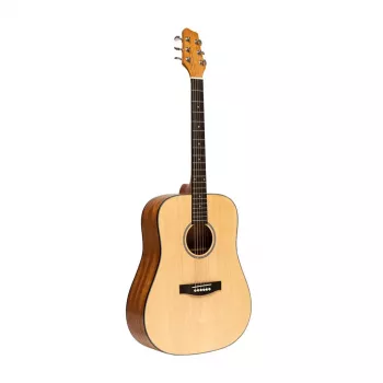 Stagg SA25 D akustiskā ģitāra - Dreadnought, egle, dabīga