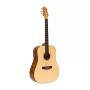 Stagg SA25 D akustiskā ģitāra - Dreadnought, egle, dabīga