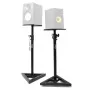STAND4ME MON 1 MKII 2 gab. monitoru statīvi - teleskopiskais augstuma regulējums 800-1300 mm, tērauds, melns, 20 kg slodze