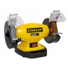 STANLEY 2-in-1 Bench Grinder with Grinding Stone and Wire Brush SXGBP150E