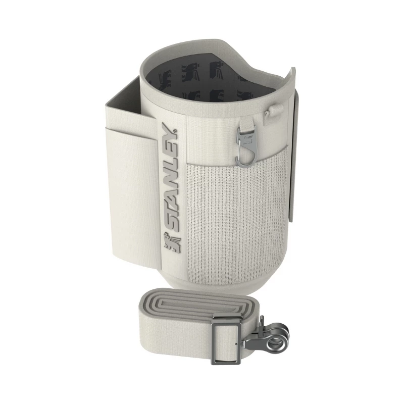 STANLEY pārnēsāšanas maciņš The All-Day Quencher Carry-All 1.18L termokrūzei ar salmiņu, krēmkrāsas