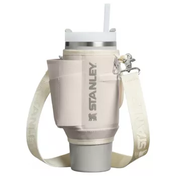 STANLEY pārnēsāšanas maciņš The All-Day Quencher Carry-All 1.18L termokrūzei ar salmiņu, krēmkrāsas