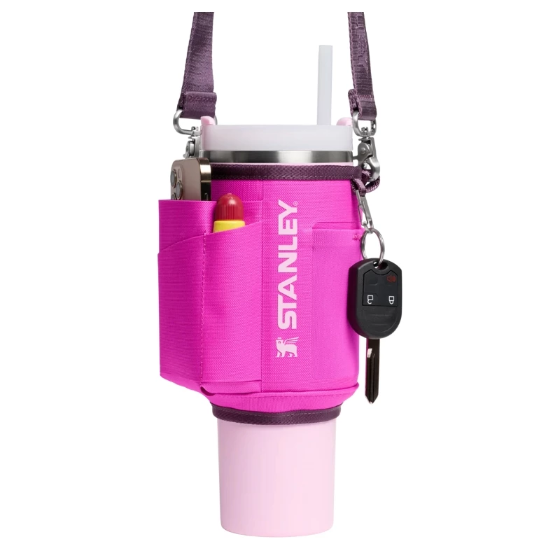 STANLEY pārnēsāšanas maciņš termokrūzei ar salmiņu The All-Day Quencher Carry-All 1.18L purpura