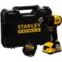STANLEY Bezvada urbjskrūvgriezis (SFMCD714D1T-QW), 18V (Melns/Dzeltens, Li-Ion Akumulators 2.0Ah, Pro-Stack Kit Kastīte)