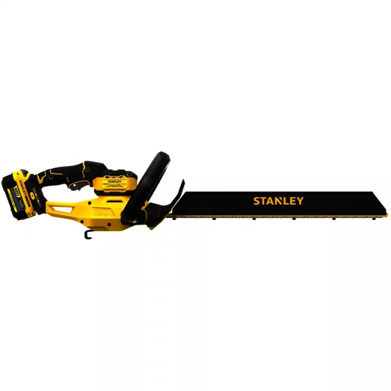STANLEY Bezvadu dzīvžoga šķēres (STCHT8255M1-QW), 18V (Melnas/Dzeltenas, Li-Ion Akumulators 4.0Ah)