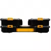 STANLEY PRO-STACK Organizatoru komplekts 3 daļas melns/caurspīdīgs