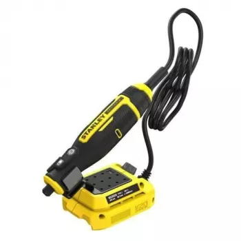 STANLEY SFMCE030B-XJ Mini slīpmašīna 130W ar mainīgu ātrumu, 25 piederumiem un elastīgo vārpstu