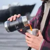 STANLEY The Artisan termoss ēdienam 0,5L melns - vakuuma izolācija, nerūsējošais tērauds, neizplūstošs, 6h karsts / 12h auksts