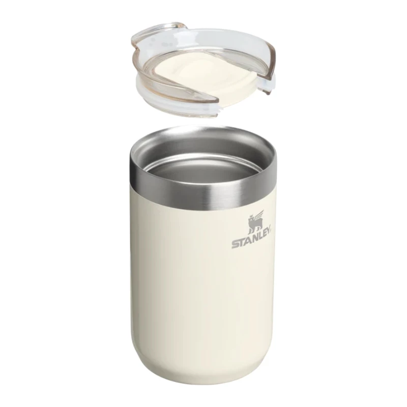 STANLEY The Everyday Camp Mug 0,35L spīdīgi krēmkrāsas emaljēta tērauda krūze