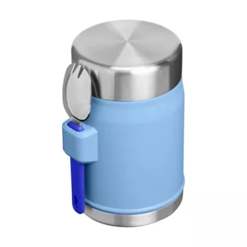 STANLEY The Legendary Food Jar + Spork 0.4L gaiši zila
