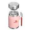STANLEY The Legendary Food Jar + Spork 0,4L persiku rozā termoss