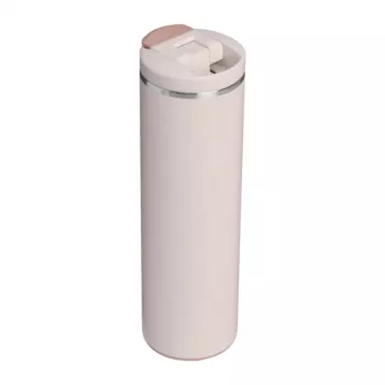 STANLEY The Transit Fliptop krūze 0,47L gaiši rozā