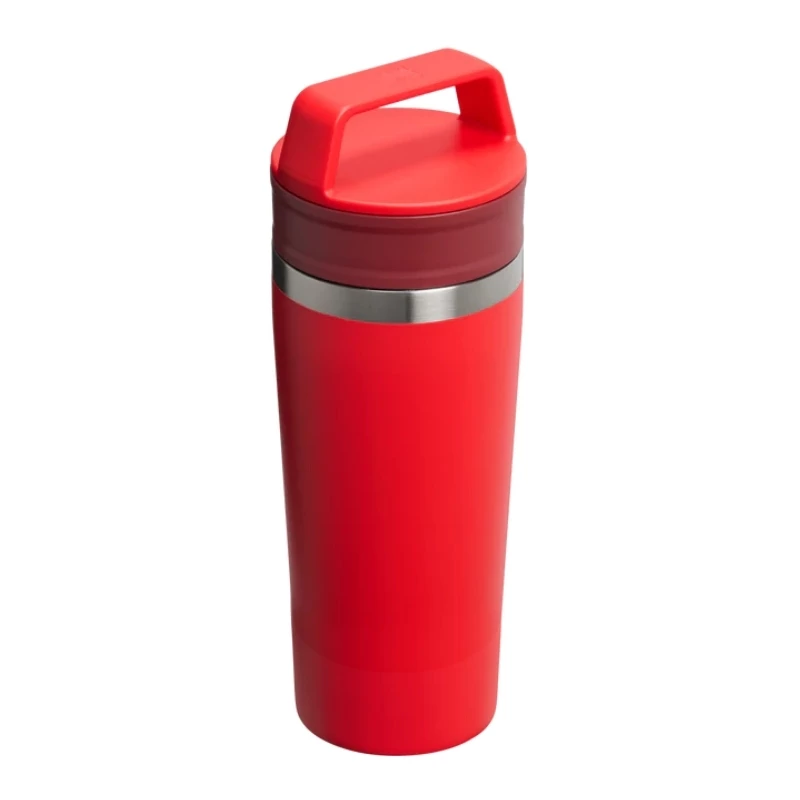 STANLEY termoss The Café-To-Go ceļojumu krūze 0,47L tumši sarkana