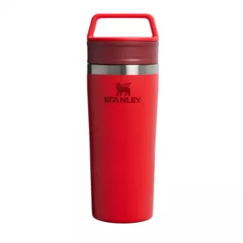 STANLEY termoss The Café-To-Go ceļojumu krūze 0,47L tumši sarkana