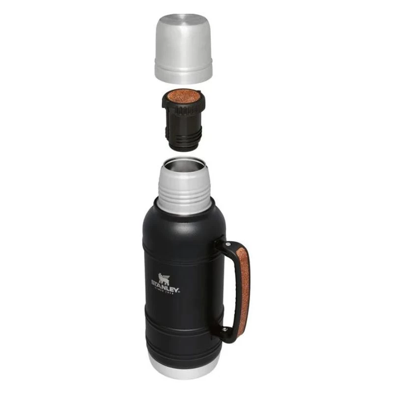 STANLEY Thermos The Artisan Thermal Bottle 1.4L melnais termoss