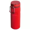 STANLEY Thermos The IceFlow Bottle Twist Flip 0,47L tumši sarkana pudele