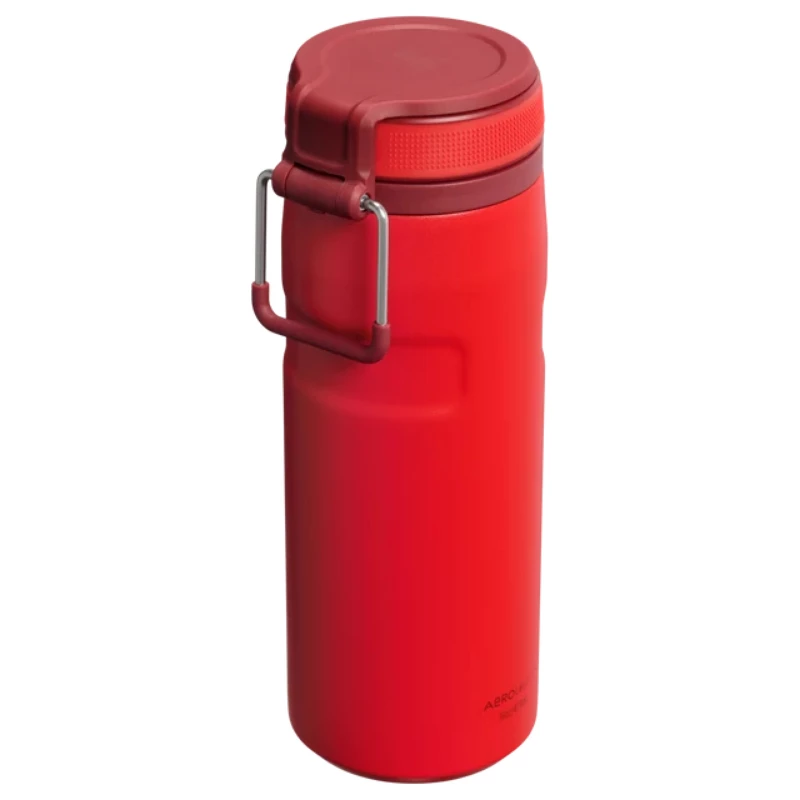 STANLEY Thermos The IceFlow Bottle Twist Flip 0,47L tumši sarkana pudele
