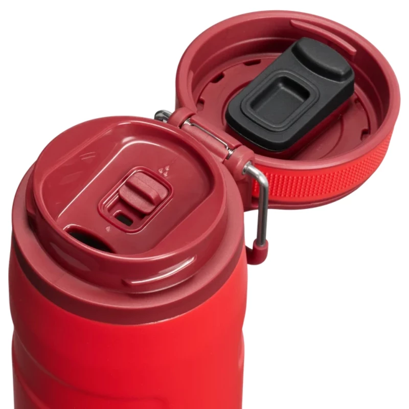 STANLEY Thermos The IceFlow Bottle Twist Flip 0,47L tumši sarkana pudele