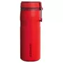 STANLEY Thermos The IceFlow Bottle Twist Flip 0,47L tumši sarkana pudele