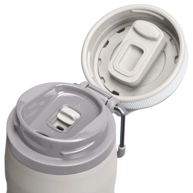STANLEY Thermos The IceFlow Bottle Twist Flip 0,47L gaiši pelēka pudele