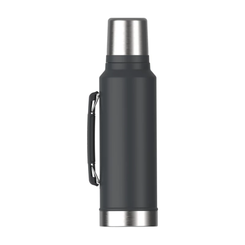 STANLEY Thermos The Legendary Classic Bottle 1.4L matēti melna