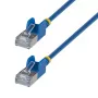 StarTech.com 3m Ultra Slim Cat6a Ethernet Patch Cable - Black