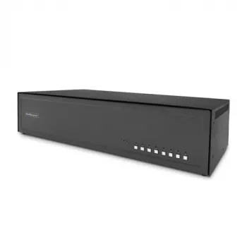 StarTech.com Secure 8-Port KVM komutators - 8 x KVM - statīvā montējams