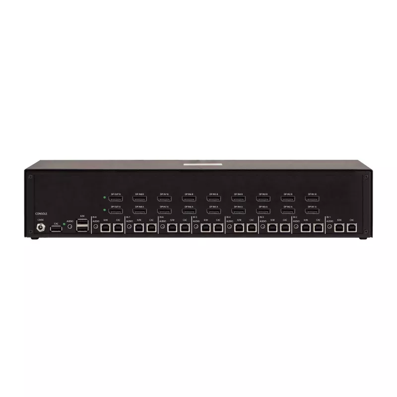 StarTech.com Secure 8-Port KVM komutators - 8 x KVM - statīvā montējams