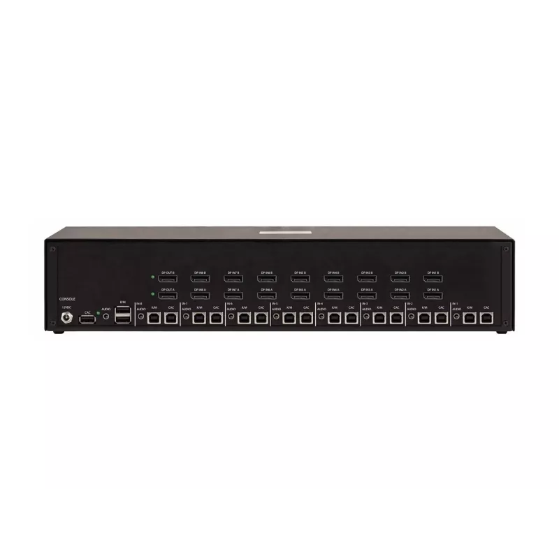 StarTech.com Secure 8-Port KVM komutators - 8 x KVM - statīvā montējams