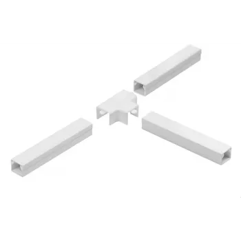 STASIŃSKI SP. Z O.O. LO 35x18 baltais Tee savienotājs 35x18 mm kabeļkanālam