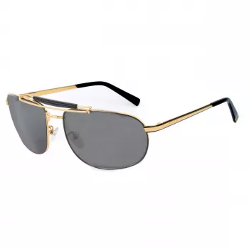 STING MAN Saulesbrilles SST381-640201 Melnas Taisnstūra Acetāts 64/18/135 mm UV400